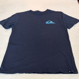 Boys XL Navy Short-Sleeve Quicksilver Graphic T-Shirt